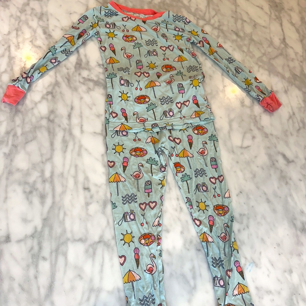 Little Sleepies Pool Party Pajama Set 3T
